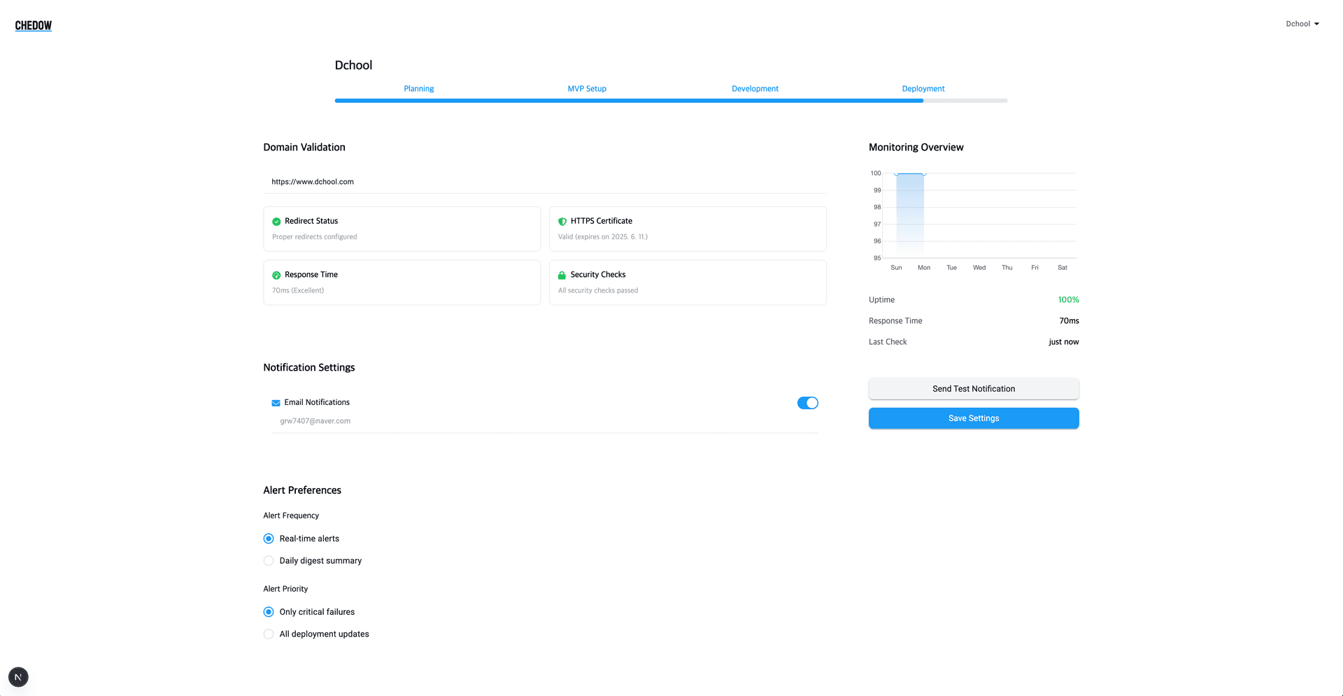 Dashboard Demo